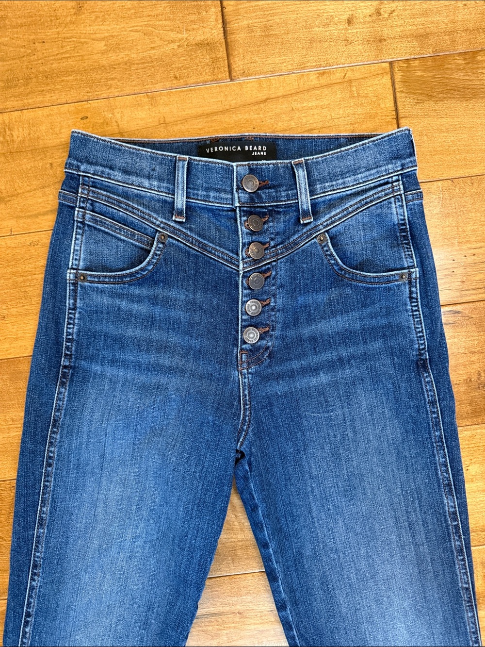 VERONICA BEARD Ryleigh High Rise Jeans - Picture 3 of 13